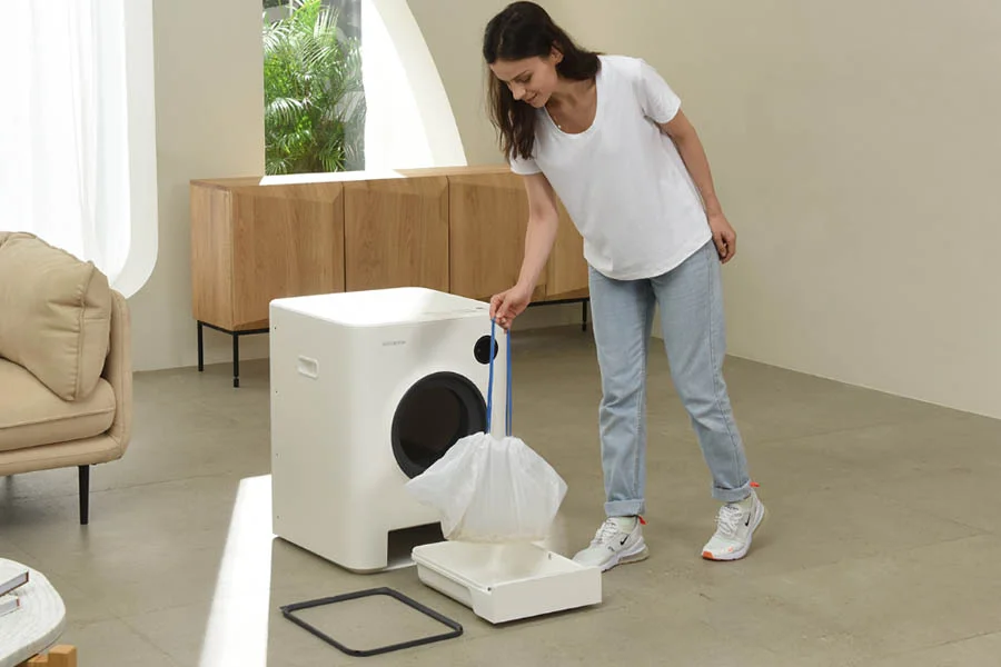 automatic litter box for cats